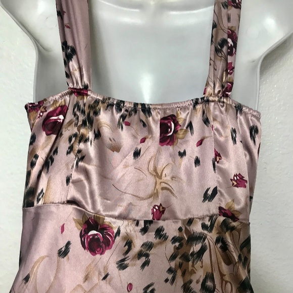 Romy Dress Empire High Low Mauve Plum Size M - Picture 6 of 9